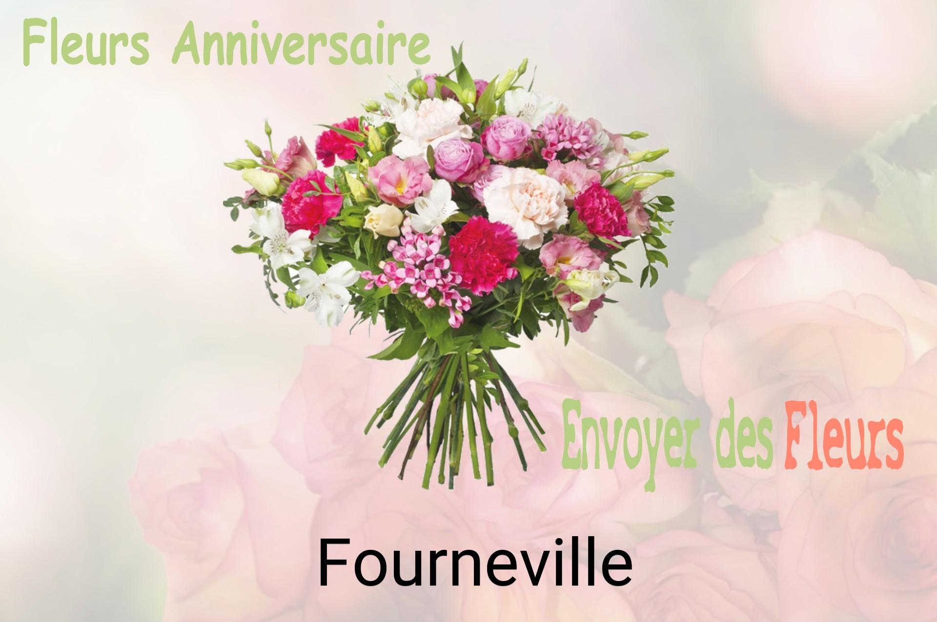 Bouquet de fleurs d’anniversaire livré à Fourneville